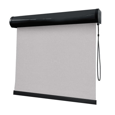 Cortina Rolô Cinza Tecido Blackout Coleção Ducatti Cor Grey