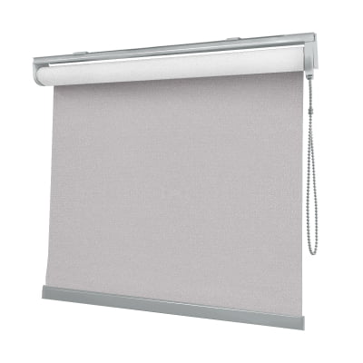 Cortina Rolô Cinza Tecido Blackout Coleção Ducatti Cor Grey