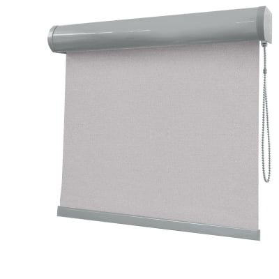 Cortina Rolô Cinza Tecido Blackout Coleção Ducatti Cor Grey