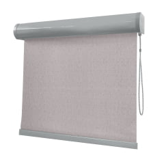 Cortina Rolô Cinza Tecido Blackout Coleção Hannover Cor Grey