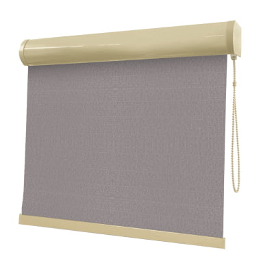 Cortina Rolô Cinza Tecido Blackout Coleção Hannover Cor Grey