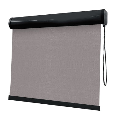 Cortina Rolô Cinza Tecido Blackout Coleção Hannover Cor Grey