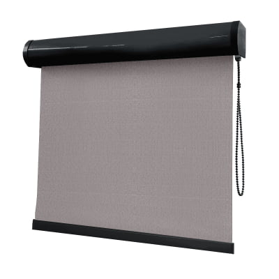 Cortina Rolô Cinza Tecido Blackout Coleção Hannover Cor Grey