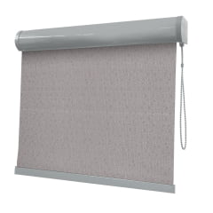 Cortina Rolô Cinza Tecido Blackout Coleção Hannover Cor Sand