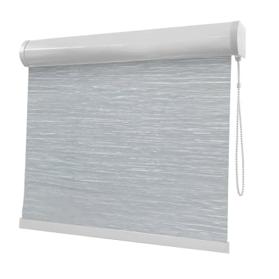 Cortina Rolô Cinza Tecido Blackout Coleção Nápoles Cor Grey