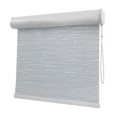 Cortina Rolô Cinza Tecido Blackout Coleção Nápoles Cor Grey