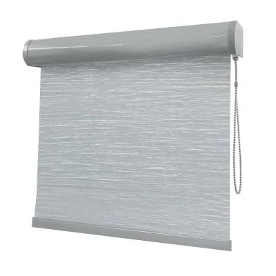 Cortina Rolô Cinza Tecido Blackout Coleção Nápoles Cor Grey