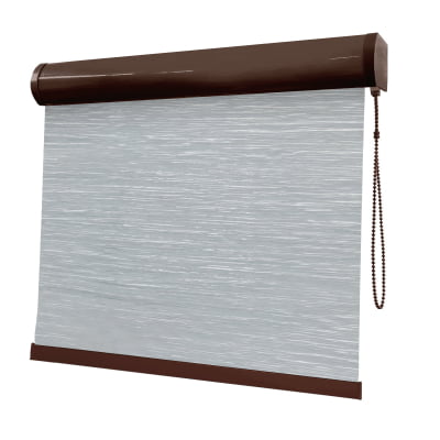 Cortina Rolô Cinza Tecido Blackout Coleção Nápoles Cor Grey