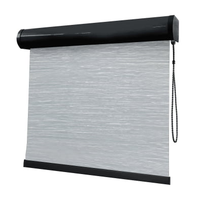 Cortina Rolô Cinza Tecido Blackout Coleção Nápoles Cor Grey