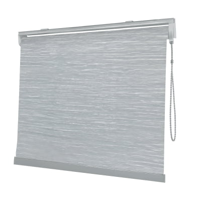 Cortina Rolô Cinza Tecido Blackout Coleção Nápoles Cor Grey