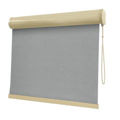Cortina Rolô Cinza Tecido Blackout Coleção Picasso Cor Grey