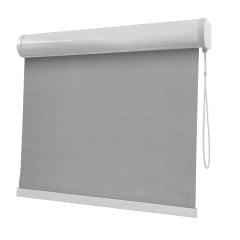 Cortina Rolô Cinza Tecido Blackout Coleção Picasso Cor Grey