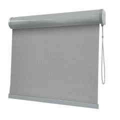 Cortina Rolô Cinza Tecido Blackout Coleção Picasso Cor Grey