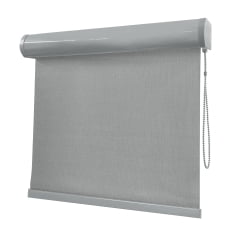 Cortina Rolô Cinza Tecido Blackout Coleção Picasso Cor Grey
