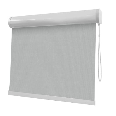 Cortina Rolô Cinza Tecido Blackout Coleção Picasso Cor Grey
