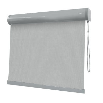 Cortina Rolô Cinza Tecido Blackout Coleção Picasso Cor Grey