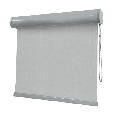 Cortina Rolô Cinza Tecido Blackout Coleção Picasso Cor Grey