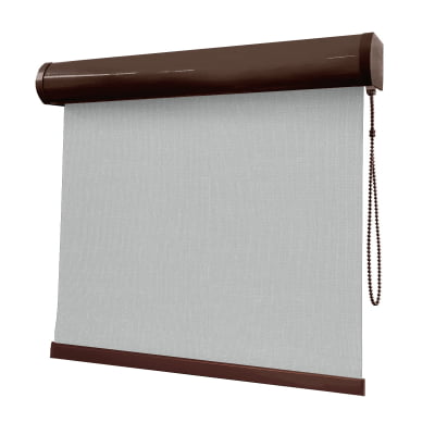 Cortina Rolô Cinza Tecido Blackout Coleção Picasso Cor Grey