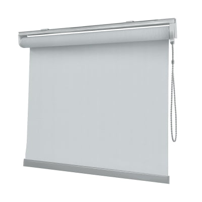 Cortina Rolô Cinza Tecido Blackout Coleção Pinpoint Cor Cinza Escuro