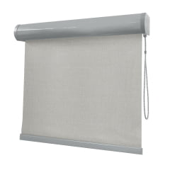 Cortina Rolô Cinza Tecido Blackout Coleção TJ5661 Cor Grey