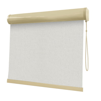 Cortina Rolô Cinza Tecido Blackout Coleção TJ5661 Cor Grey