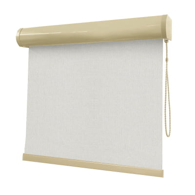 Cortina Rolô Cinza Tecido Blackout Coleção TJ5661 Cor Grey