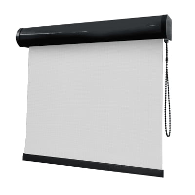 Cortina Rolô Cinza Tecido Tela Solar Coleção Screen 1% Cor Grey