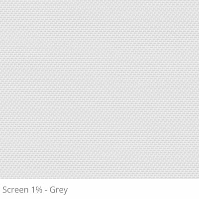 Cortina Rolô Cinza Tecido Tela Solar Coleção Screen 1% Cor Grey