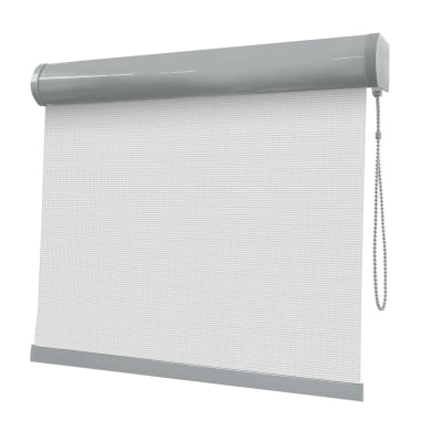 Cortina Rolô Cinza Tecido Tela Solar Coleção Screen 3% Cor Grey