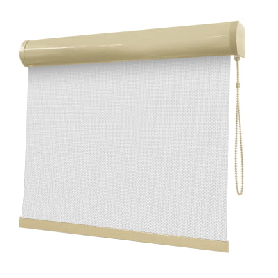 Cortina Rolô Cinza Tecido Tela Solar Coleção Screen 5% Cor Grey