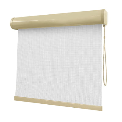 Cortina Rolô Cinza Tecido Tela Solar Coleção Screen 5% Cor Grey
