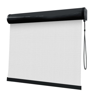Cortina Rolô Cinza Tecido Tela Solar Coleção Screen 5% Cor Grey