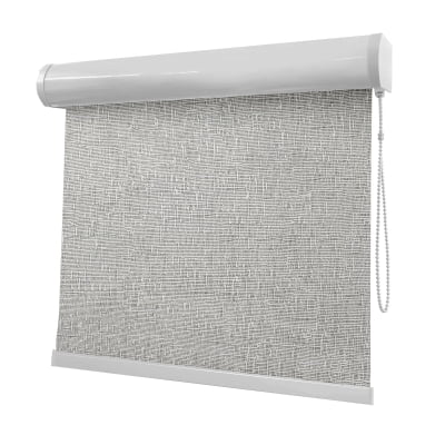 Cortina Rolô Cinza Tecido Translúcido Coleção TJ5661 Cor Grey