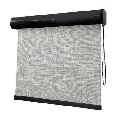 Cortina Rolô Cinza Tecido Translúcido Coleção TJ5661 Cor Grey