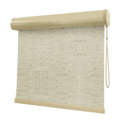 Cortina Rolô Natural Tecido Tela Solar Coleção Screen Linho 2035 Cor 3