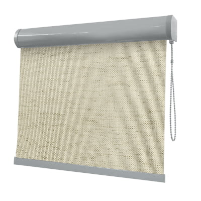 Cortina Rolô Natural Tecido Tela Solar Coleção Screen Linho 2035 Cor 3
