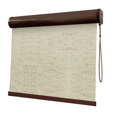 Cortina Rolô Natural Tecido Tela Solar Coleção Screen Linho 2035 Cor 3