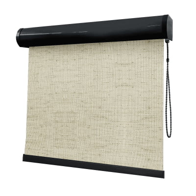 Cortina Rolô Natural Tecido Tela Solar Coleção Screen Linho 2035 Cor 3
