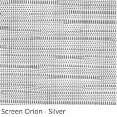 Cortina Rolô Cinza Tecido Tela Solar Coleção Screen Orion 10% Cor Silver