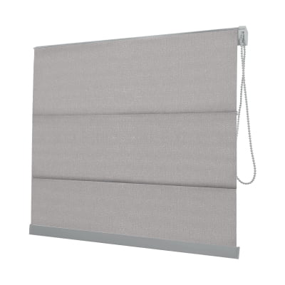 Cortina Romana Cinza Tecido Blackout Coleção Liberty Cor Grey