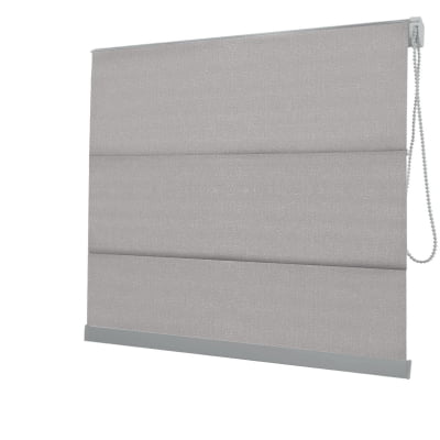 Cortina Romana Cinza Tecido Blackout Coleção Liberty Cor Grey