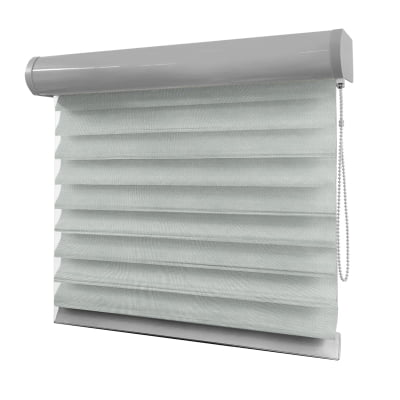 Cortina Shagrilá Cinza Tecido Semi Blackout Cor Silver