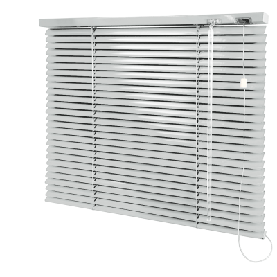 Persiana Horizontal Alumínio Cinza Coleção 25mm Cor 656 Persiana Horizontal Alumínio Cinza Coleção 25mm Cor 656