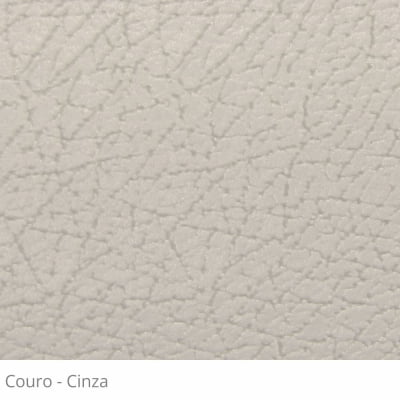 Persiana Horizontal Pvc Cinza Coleção Couro Cor Cinza