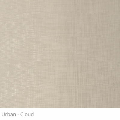 Persiana Vertical Cinza PVC Coleção Urban Cor Cloud