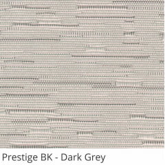 Persiana Vertical Cinza Tecido Blackout Coleção Prestige Cor Dark Grey