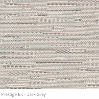 Persiana Vertical Cinza Tecido Blackout Coleção Prestige Cor Dark Grey