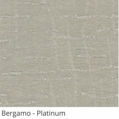 Persiana Vertical Cinza Tecido Translúcido Coleção Bergamo Cor Platinum 