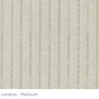 Persiana Vertical Cinza Tecido Translúcido Coleção Londres Cor Platinum Persiana Vertical Cinza Tecido Translúcido Coleção Londres Cor Platinum