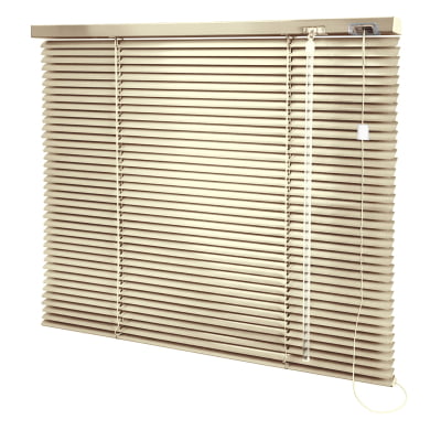Persiana Horizontal Alumínio Dourado Coleção 16mm Cor 202